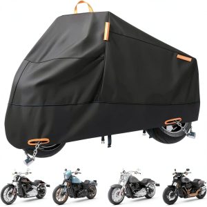 Motorcycle Cover StrtChrg 300D Waterproof Fit-0