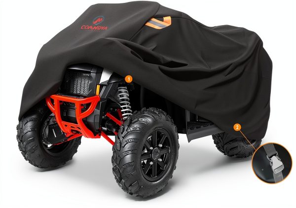 Black ATV Cover 95 Inch Comnova Waterproof-5