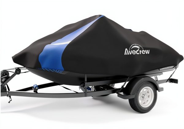 Jet Ski Cover Avecrew Waterproof Oxford Blue-0