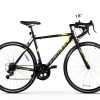 WEIZE Road Bike Medium Black 29in Rigid Frame-7