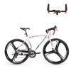 OUTROAD Road Bike Aluminum 14 Speed White Adult-2