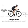 WEIZE Road Bike Medium Black 29in Rigid Frame-5