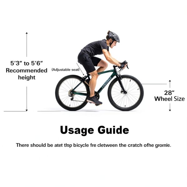 WEIZE Road Bike Medium Black 29in Rigid Frame-5