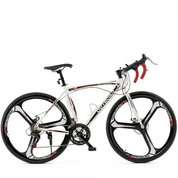 PanAme Road Bike Aluminum 21‑Speed Adult White-4
