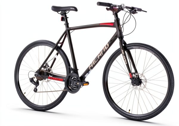 Hybrid Bike HH HILAND 700C 21 Speed Aluminum Frame-0