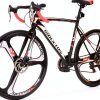 EUROBIKE Road Bike 21 Speed High Carbon Steel-0
