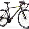WEIZE Road Bike Medium Black 29in Rigid Frame-0