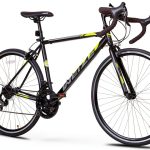 WEIZE Road Bike Medium Black 29in Rigid Frame-0