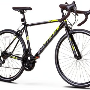 WEIZE Road Bike Medium Black 29in Rigid Frame-0