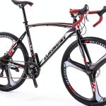 Eurobike Road Bike 21-Speed Carbon Steel Frame-0
