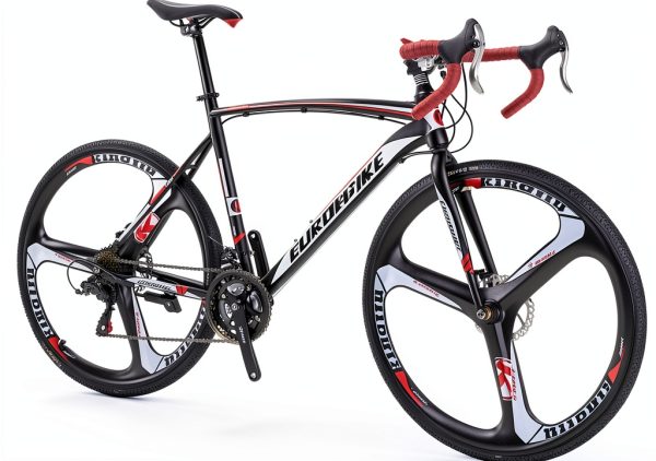 Eurobike Road Bike 21-Speed Carbon Steel Frame-0