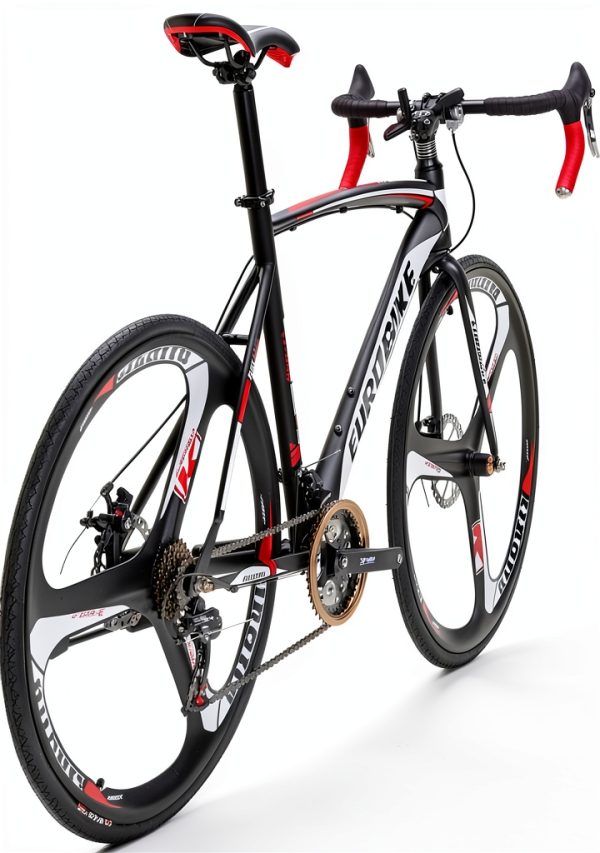 Eurobike Road Bike 21-Speed Carbon Steel Frame-3