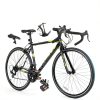 WEIZE Road Bike Medium Black 29in Rigid Frame-4