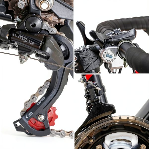EUROBIKE Road Bike Carbon Steel Disc Brake-2