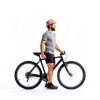Hybrid Bike HH HILAND 700C 21 Speed Aluminum Frame-5