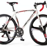 PanAme Road Bike Aluminum 21‑Speed Adult White-0