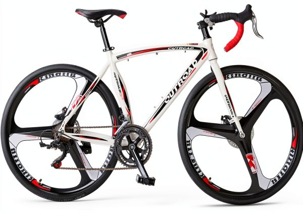 PanAme Road Bike Aluminum 21‑Speed Adult White-0