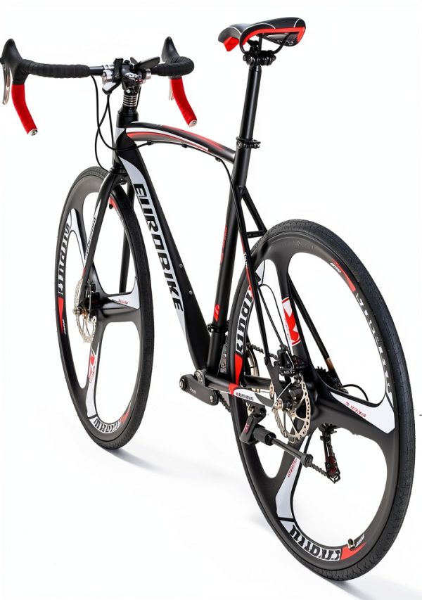 Eurobike Road Bike 21-Speed Carbon Steel Frame-4