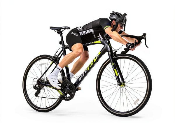 WEIZE Road Bike Medium Black 29in Rigid Frame-8