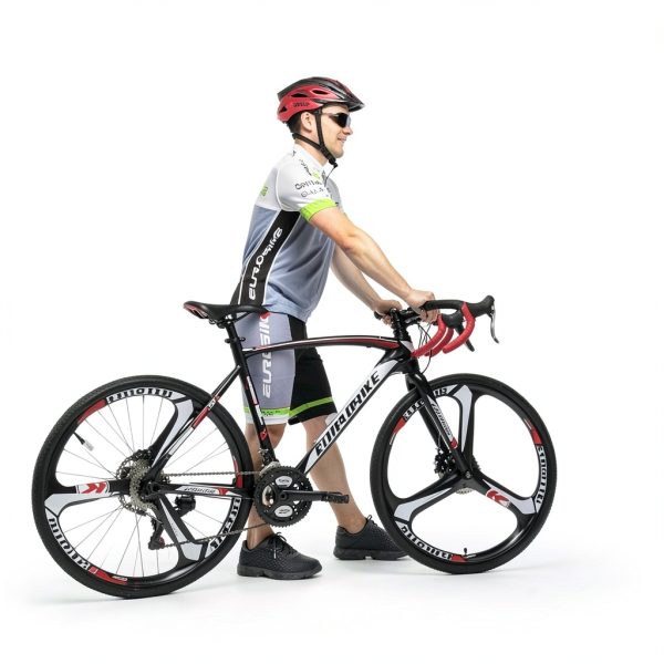 EUROBIKE Road Bike 21 Speed High Carbon Steel-2