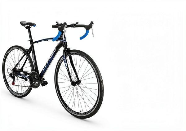 Road Bike Omelaza 700C 21 Speed Aluminum Disc Blue Large-2