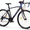 Road Bike Omelaza 700C 21 Speed Aluminum Disc Blue Large-0