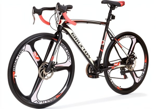 Road Bike Generic 21 Speed Carbon Steel Frame Black X Large Road Bike-0
