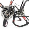 Road Bike Generic 21 Speed Carbon Steel Frame Black X Large Road Bike-2