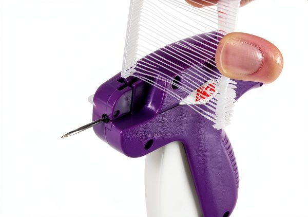 PAG Standard Tagging Gun with 5 Needles and 2000 2 inch Barbs Purple-3