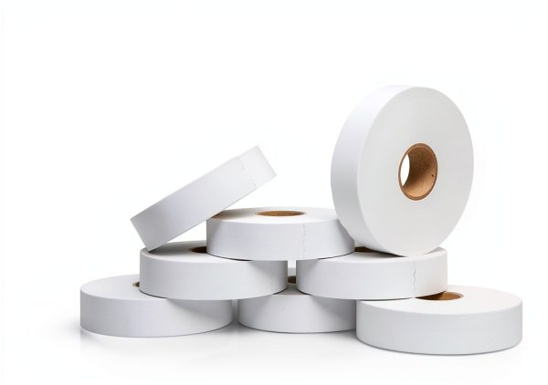 Perco White Pricing Labels for Monarch 1131 Price Gun - 1 Sleeve, 8 Rolls, 20,000 Price Marking Labels - with Ink Roll Included-3