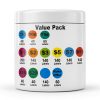 Removable Garage Sale Stickers Lrogoe 1400pcs Round Color Labels-3