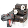 Perco White Pricing Labels for Monarch 1131 Price Gun - 1 Sleeve, 8 Rolls, 20,000 Price Marking Labels - with Ink Roll Included-6