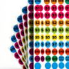 Removable Garage Sale Stickers Lrogoe 1400pcs Round Color Labels-1
