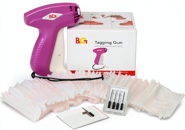 PAG Standard Tagging Gun with 5 Needles and 2000 2 inch Barbs Purple-0