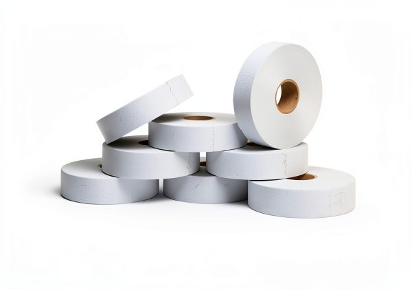 Perco White Pricing Labels for Monarch 1131 Price Gun - 1 Sleeve, 8 Rolls, 20,000 Price Marking Labels - with Ink Roll Included-1
