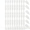 Blank Square Adhesive Jewelry Price Tags - Setaria Viridis 500 Labels-1