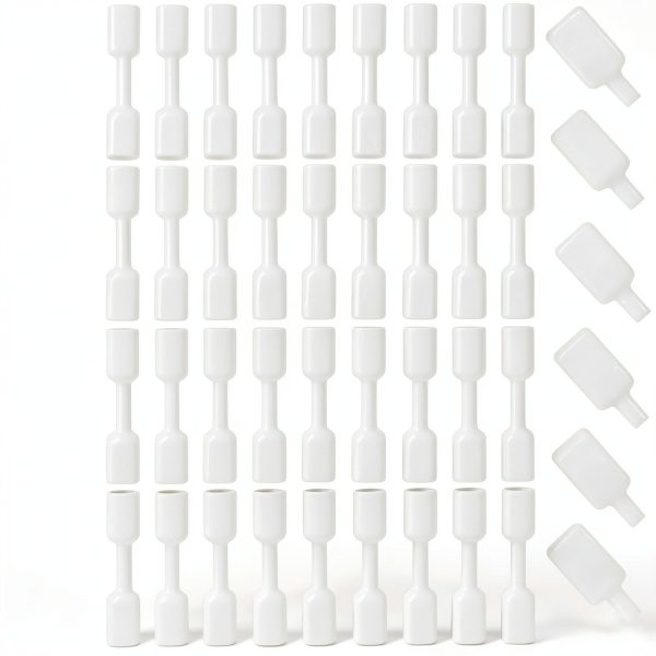 Blank Square Adhesive Jewelry Price Tags - Setaria Viridis 500 Labels-1