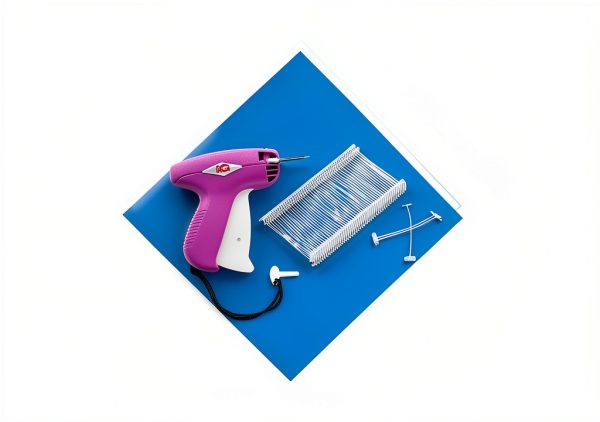 PAG Standard Tagging Gun with 5 Needles and 2000 2 inch Barbs Purple-4