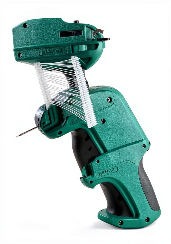 GILLRAJ Price Tagging Gun with 5000 2" Barbs & 6 Needles-2